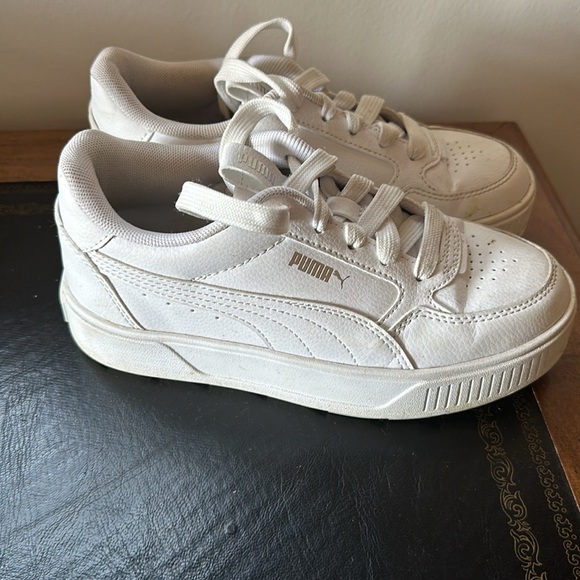 White Puma Sneakers - Picture 3 of 8